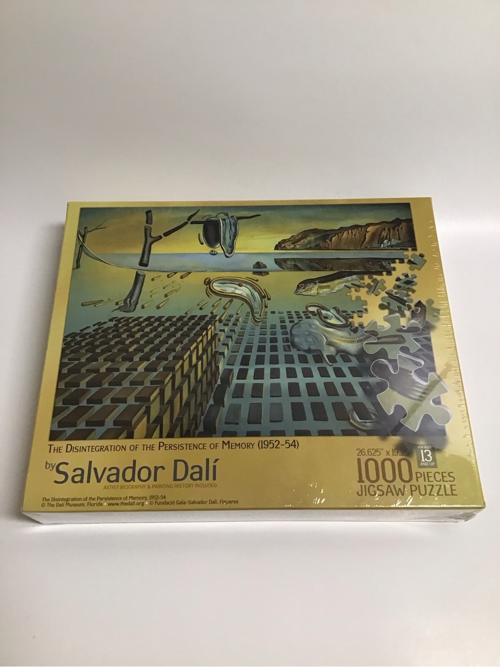 Salvador Dali Puzzle 1000 pc Disintegration of the Persistence of Memory SEALED - Picture 9 of 9